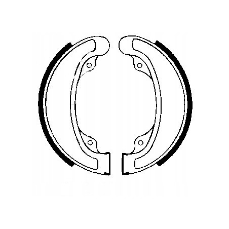 SZCZĘKI HAMULCOWE EBC DO MOTOCYKLA HONDA CMX 450 CMX450 C REBEL 1986-1987