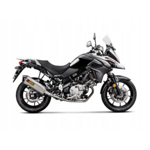 TŁUMIK WYDECH SLIP-ON LINE TYTAN AKRAPOVIC SUZUKI DL 650 VSTROM 2017 -2024
