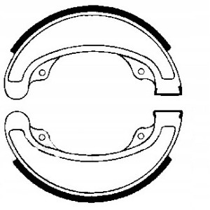 SZCZĘKI HAMULCOWE EBC DO MOTOCYKLA HONDA CM 400 CM400 1980-1983