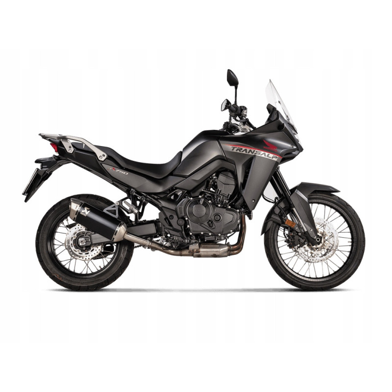 TŁUMIK WYDECH KOŃCOWY SLIP-ON LINE BLACK AKRAPOVIC HONDA XL750 TRANSALP