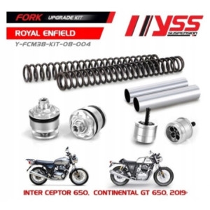 ZESTAW TUNINGOWY ZAWIESZENIE PRZÓD YSS ROYAL ENFIELD CONTINENTAL 650 GT