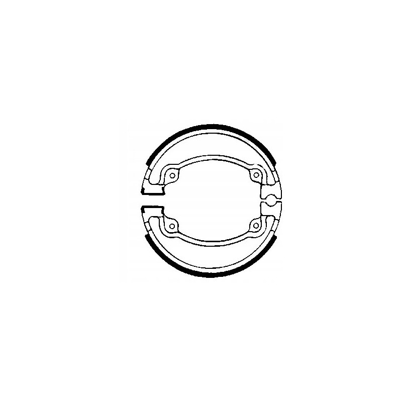 SZCZĘKI HAMULCOWE EBC DO MOTOCYKLA HONDA XR 500 HONDA XR500 1979-1982