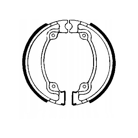 SZCZĘKI HAMULCOWE EBC DO MOTOCYKLA HONDA XL 600 HONDA XL600 1983-1990