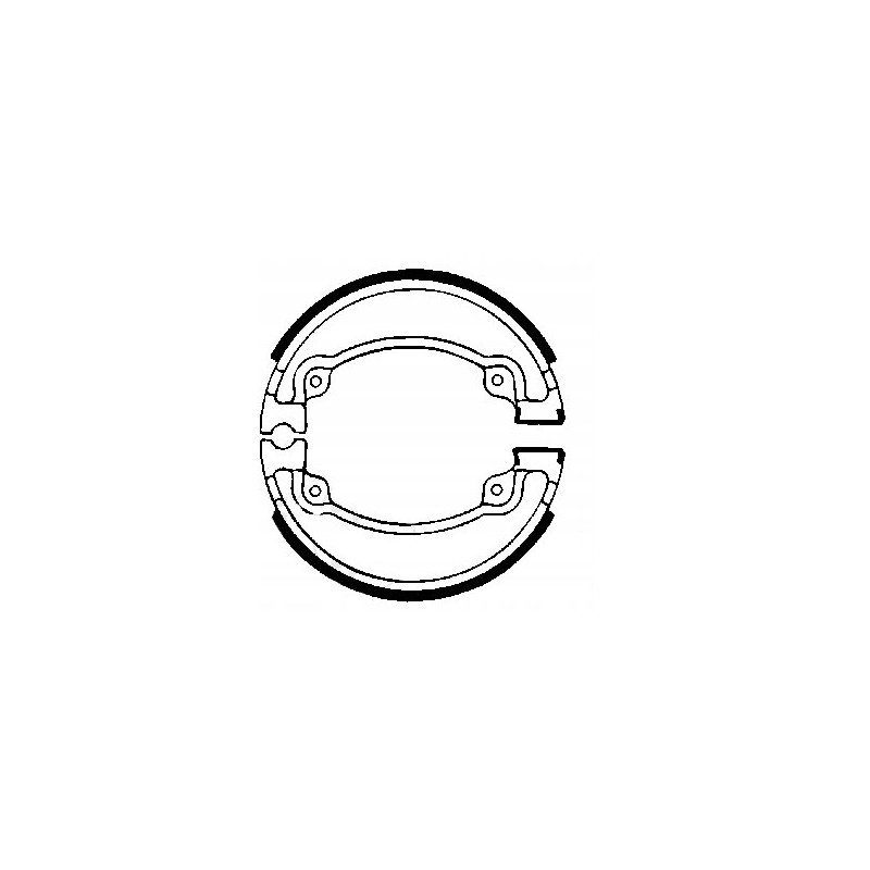 SZCZĘKI HAMULCOWE EBC DO MOTOCYKLA HONDA VT 125 VT125 C SHADOW 1999-2008