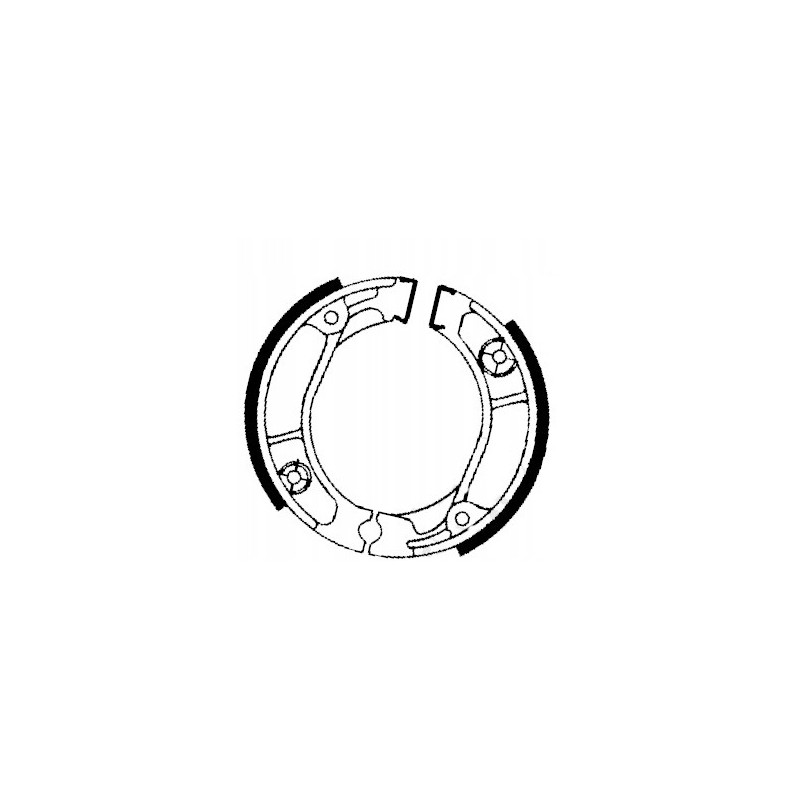 SZCZĘKI HAMULCOWE EBC DO MOTOCYKLA HONDA MTX 80 MTX 125 MTX 200 MTX80