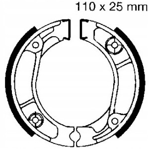 SZCZĘKI HAMULCOWE EBC DO MOTOCYKLA HONDA MTX 80 MTX 125 MTX 200 MTX80