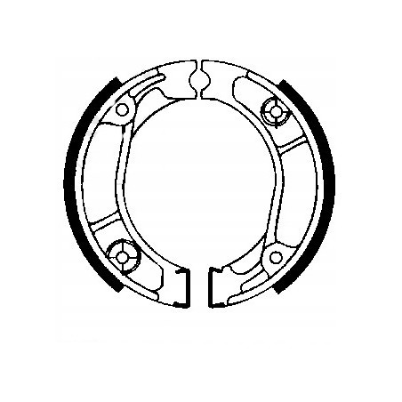 SZCZĘKI HAMULCOWE EBC DO MOTOCYKLA HONDA CR 80 HONDA CR 80 R 1980-1986