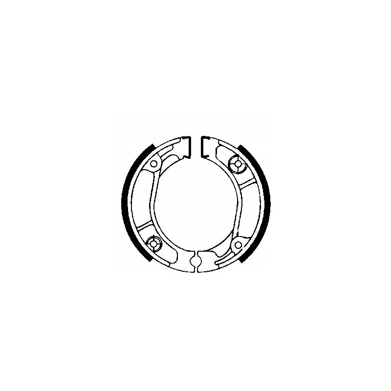 SZCZĘKI HAMULCOWE EBC DO MOTOCYKLA HONDA CB 125 HONDA CB125 J 1975-1979