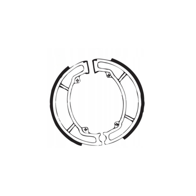 SZCZĘKI HAMULCOWE EBC DO MOTOCYKLA HONDA SH 125 HONDA SH125 2001-2025