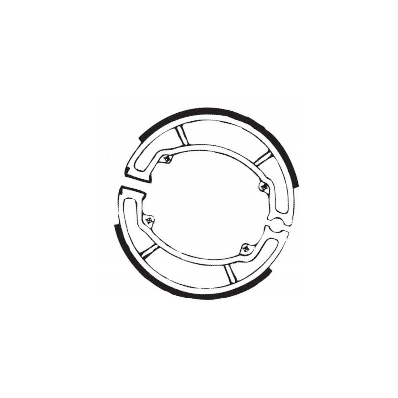 SZCZĘKI HAMULCOWE EBC DO MOTOCYKLA HONDA SES 125 SES125 DYLAN 2002-2006