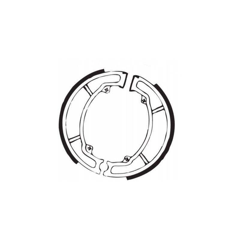 SZCZĘKI HAMULCOWE EBC DO MOTOCYKLA HONDA NSC 110 HONDA NSC110 CBS 2012-2024