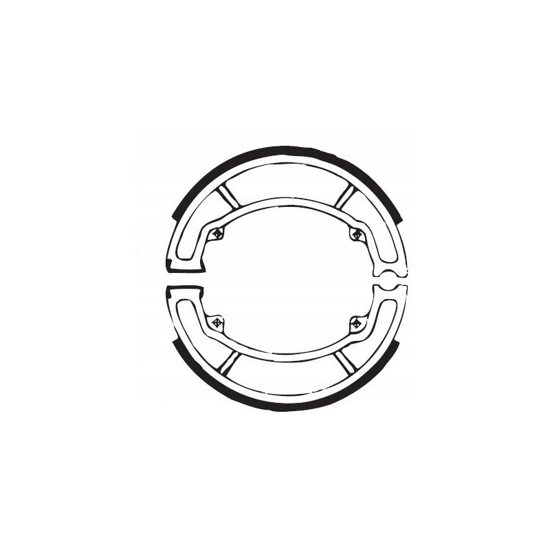 SZCZĘKI HAMULCOWE EBC DO MOTOCYKLA HONDA NSC 50 HONDA NSC50 2012-2019