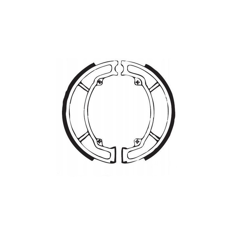 SZCZĘKI HAMULCOWE EBC DO MOTOCYKLA HONDA NES 150 NES150 @/ AROBASE 2000-06