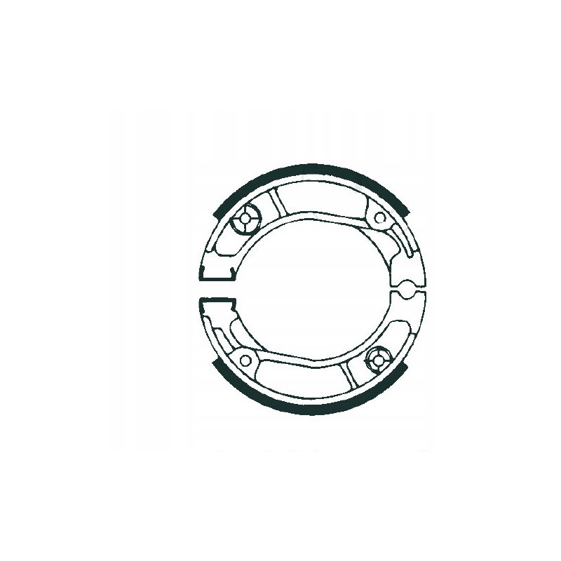 SZCZĘKI HAMULCOWE EBC DO MOTOCYKLA PEUGEOT STREETZONE 50 2T NAKED 2014-2018