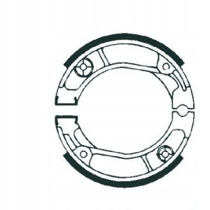 SZCZĘKI HAMULCOWE EBC DO MOTOCYKLA PEUGEOT SPEEDFIGHT 50 2009-2018