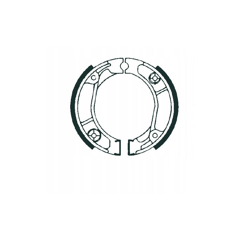 SZCZĘKI HAMULCOWE EBC DO MOTOCYKLA PEUGEOT KISBEE 50 KISBEE50 2011-2018