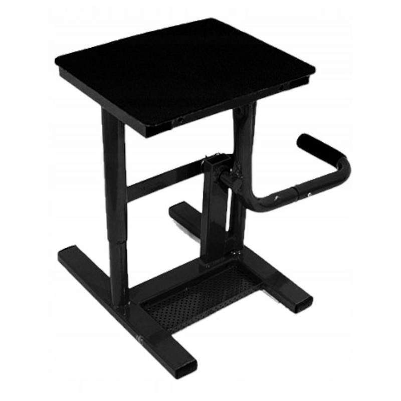 PODNOŚNIK REGULOWANY Z GUMĄ KOBYŁKA POD MOTOCYKL TYPU CROSS ENDURO