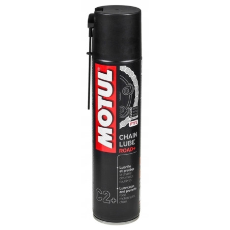 MOTUL CHAIN LUBE ROAD C2+ SMAR DO ŁAŃCUCHA DUŻY 400ml PTFE Z TEFLONEM