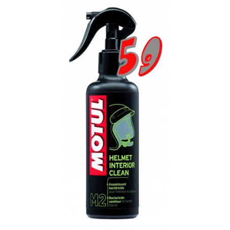 SPRAY DO CZYSZCZENIA WYŚCIÓŁKI WNĘTRZA KASKU WEWNĄTRZ W ŚRODKU MOTUL M2