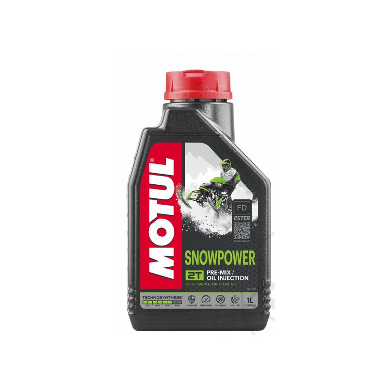 OLEJ DO SKUTERÓW ŚNIEŻNYCH MOTUL SNOW POWER 2T -45°C 1L ORYGINALNY