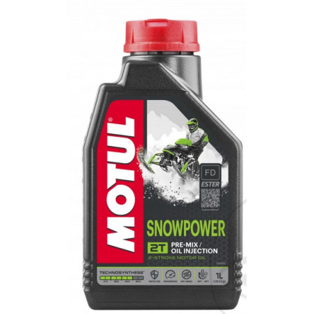 OLEJ DO SKUTERÓW ŚNIEŻNYCH MOTUL SNOW POWER 2T -45°C 1L ORYGINALNY