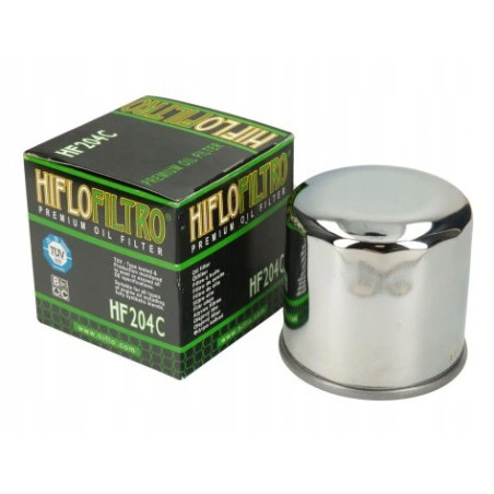 FILTR OLEJU HF 204C TRIUMPH SPEEDMASTER CHROMOWANY
