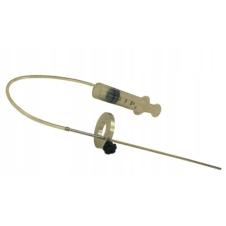 PRZYRZĄD NARZĘDZIE DO REGULACJI POZIOMU OLEJU W LAGACH WIDELCU