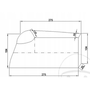 POKROWIEC MOTOCYKLOWY PLANDEKA OCHRONNA NA MAXISKUTER MOTOCYKL ROZMIAR L