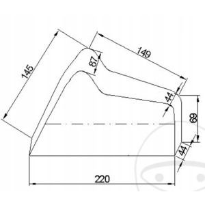 POKROWIEC PLANDEKA OCHRONNA NA ZIMĘ NA SKUTER MOTOCYKL ROZMIAR M