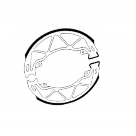 SZCZĘKI HAMULCOWE EBC DO MOTOCYKLA VESPA PRIMAVERA ELECTRICA 45 KM/H 23-25