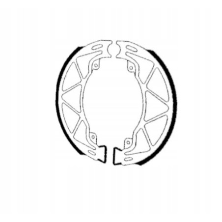 SZCZĘKI HAMULCOWE EBC DO MOTOCYKLA PIAGGIO SKIPPER 125 SKIPPER125 1998-2004