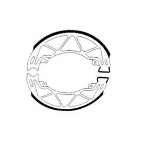 SZCZĘKI HAMULCOWE EBC DO MOTOCYKLA PIAGGIO NEW FLY 50 4T 2016-2017