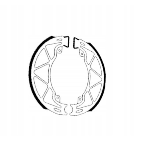 SZCZĘKI HAMULCOWE EBC DO MOTOCYKLA PIAGGIO LIBERTY 50 LIBERTY50 1998-2023