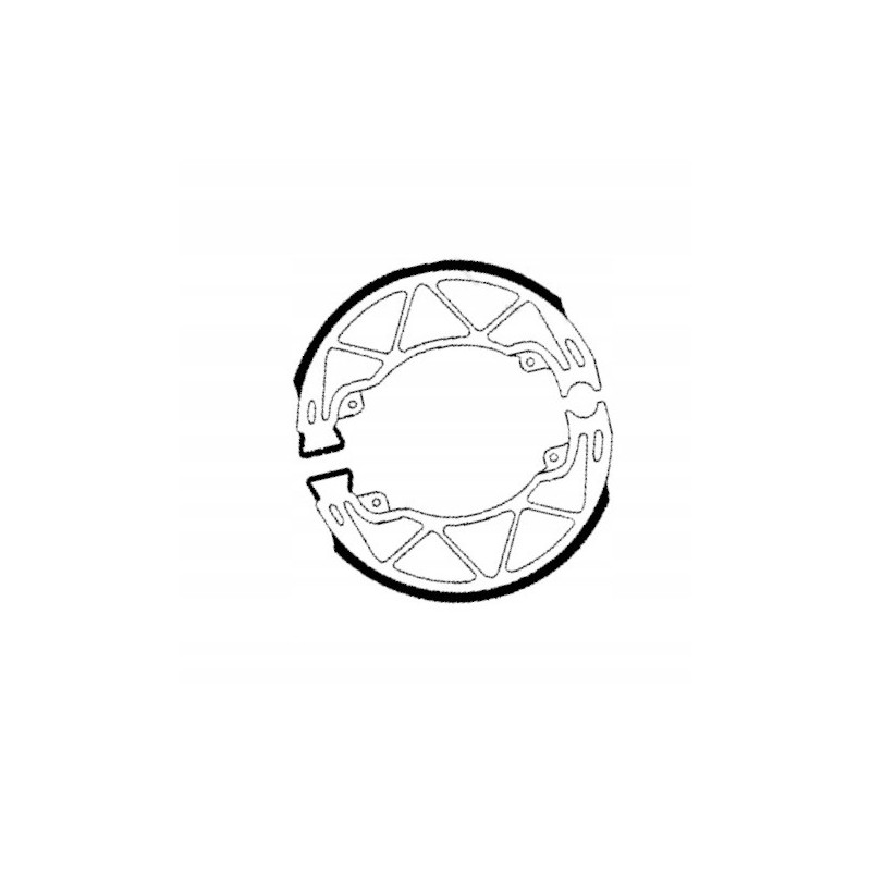 SZCZĘKI HAMULCOWE EBC DO MOTOCYKLA PIAGGIO FLY 125 FLY125 2005-2016