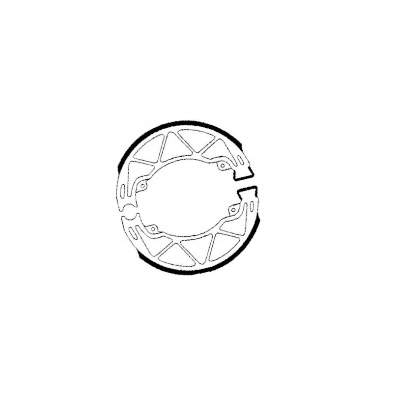 SZCZĘKI HAMULCOWE EBC DO MOTOCYKLA MALAGUTI CIAK 50 4T MASTER 2007-2008