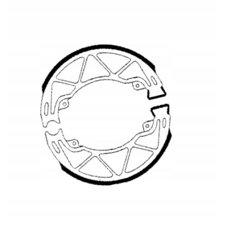 SZCZĘKI HAMULCOWE EBC DO MOTOCYKLA MALAGUTI CIAK 50 4T MASTER 2007-2008