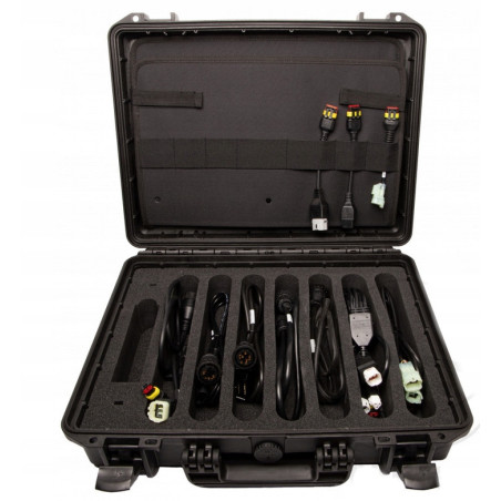 KOMPLET KABLI PRZEWODY DIAGNOSTYCZNE MOTOCYKLOWE TEXA ESSENTIAL 10 SZTUK