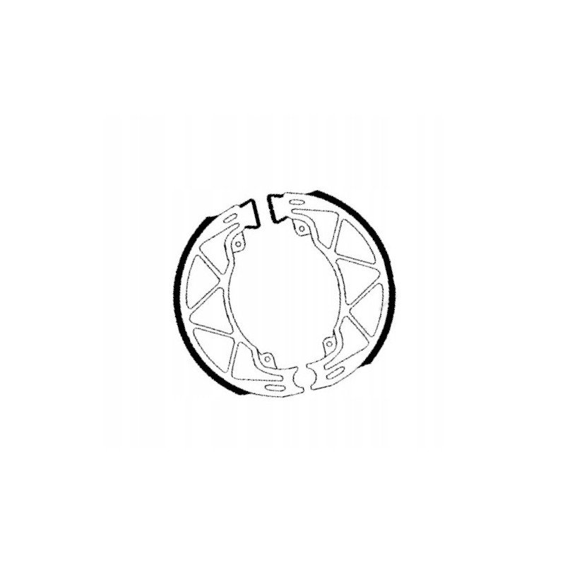 SZCZĘKI HAMULCOWE EBC DO MOTOCYKLA KEEWAY GOCCIA 50 GOCCIA50 4T 2013-2015