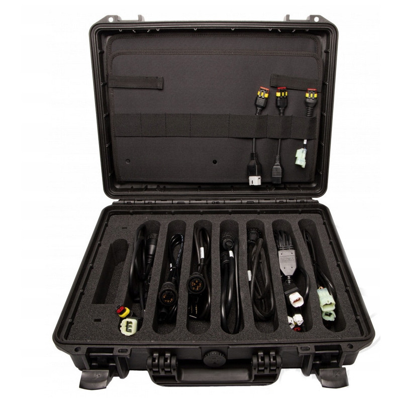 WALIZKA ZESTAW 10 KABLI DIAGNOSTYCZNYCH TEXA ESSENTIAL S0493C DO MOTOCYKLI