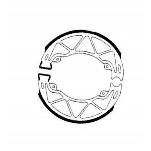 SZCZĘKI HAMULCOWE EBC DO MOTOCYKLA DERBI VARIANT 125 VARIANT125 SPORT 12-16