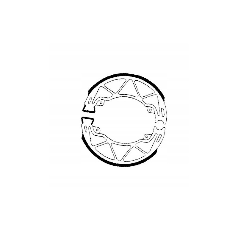 SZCZĘKI HAMULCOWE EBC DO MOTOCYKLA DERBI VARIANT 125 VARIANT125 SPORT 12-16