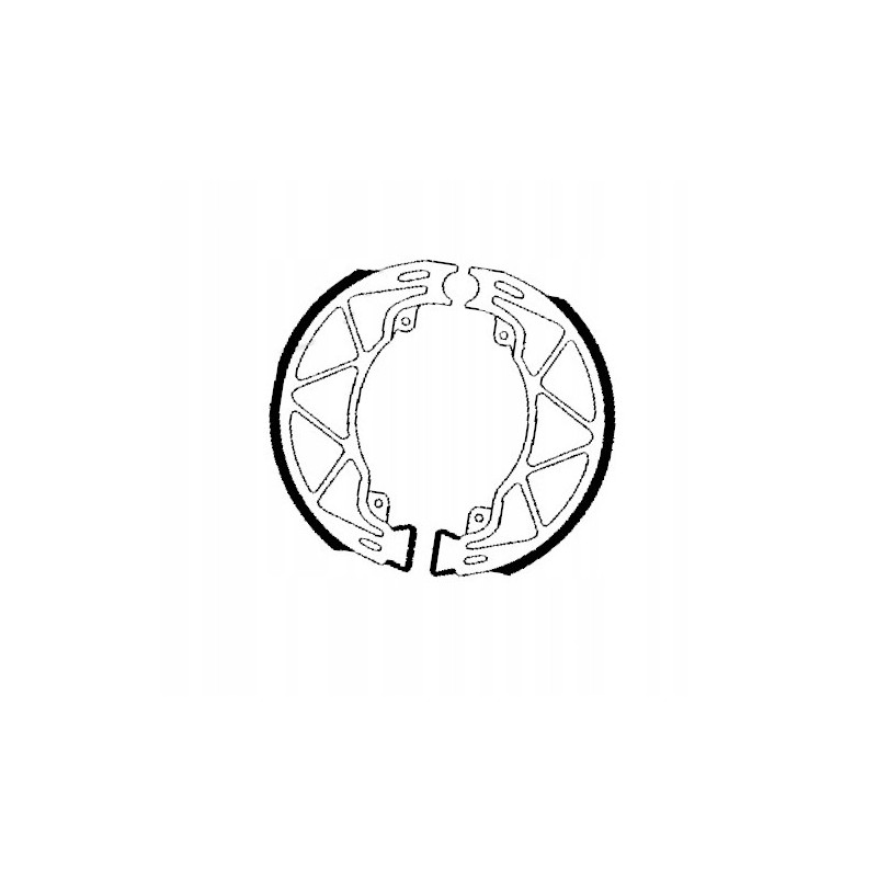 SZCZĘKI HAMULCOWE EBC DO MOTOCYKLA DERBI SONAR 150 DERBI SONAR150 2009-2010