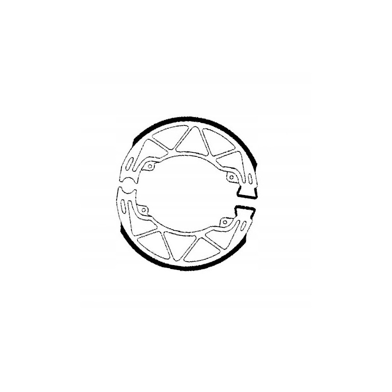 SZCZĘKI HAMULCOWE EBC DO MOTOCYKLA DERBI BOULEVARD 125 BOULEVARD 150