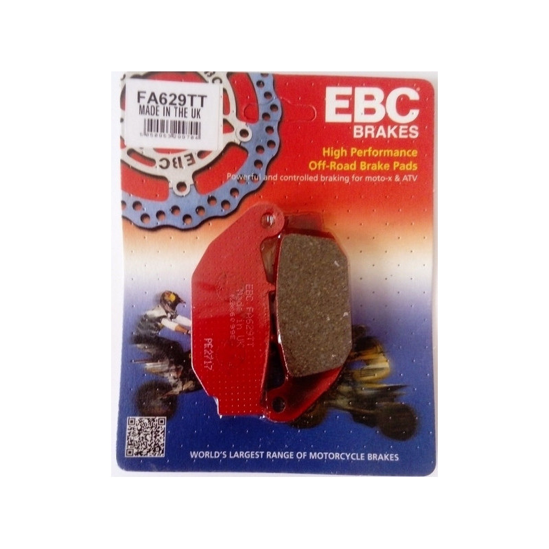 KLOCKI HAMULCOWE TYŁ EBC FA629TT HONDA CRF 300 L CRF300L 2021 - 2023
