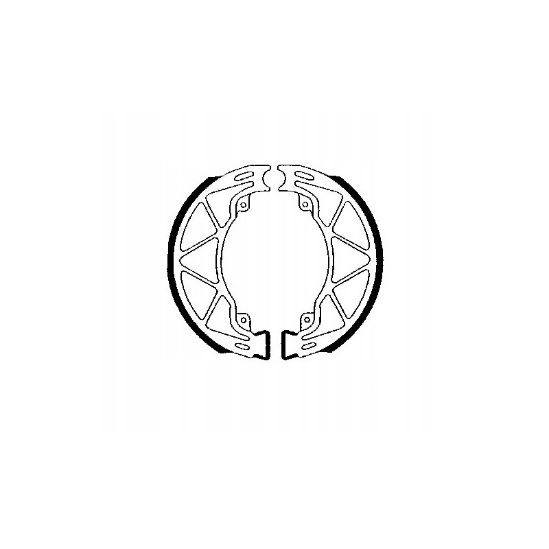 SZCZĘKI HAMULCOWE EBC DO MOTOCYKLA APRILIA SPORT CITY 50, 125 ONE 2009-2013