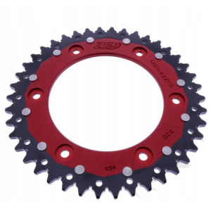 ZĘBATKA TYLNA ZF DUAL CZERWONA 42 zęby HONDA CRF300 L CRF300 RALLY