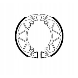 SZCZĘKI HAMULCOWE EBC DO MOTOCYKLA APRILIA SCARABEO 100 SCARABEO100 2001-04