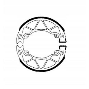 SZCZĘKI HAMULCOWE EBC DO MOTOCYKLA APRILIA SCARABEO 50 SCARABEO50 2002-2020