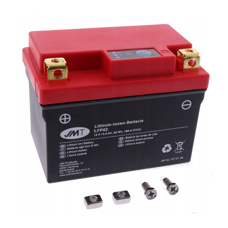 AKUMULATOR LITOWO-JONOWY ZE WSKAŹNIKIEM YAMAHA YZ 450 F 2018 - 2023