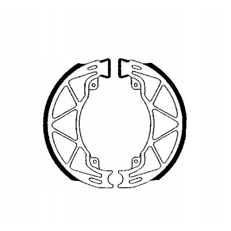 SZCZĘKI HAMULCOWE EBC DO MOTOCYKLA APRILIA HABANA 125 HABANA125 1999-2002